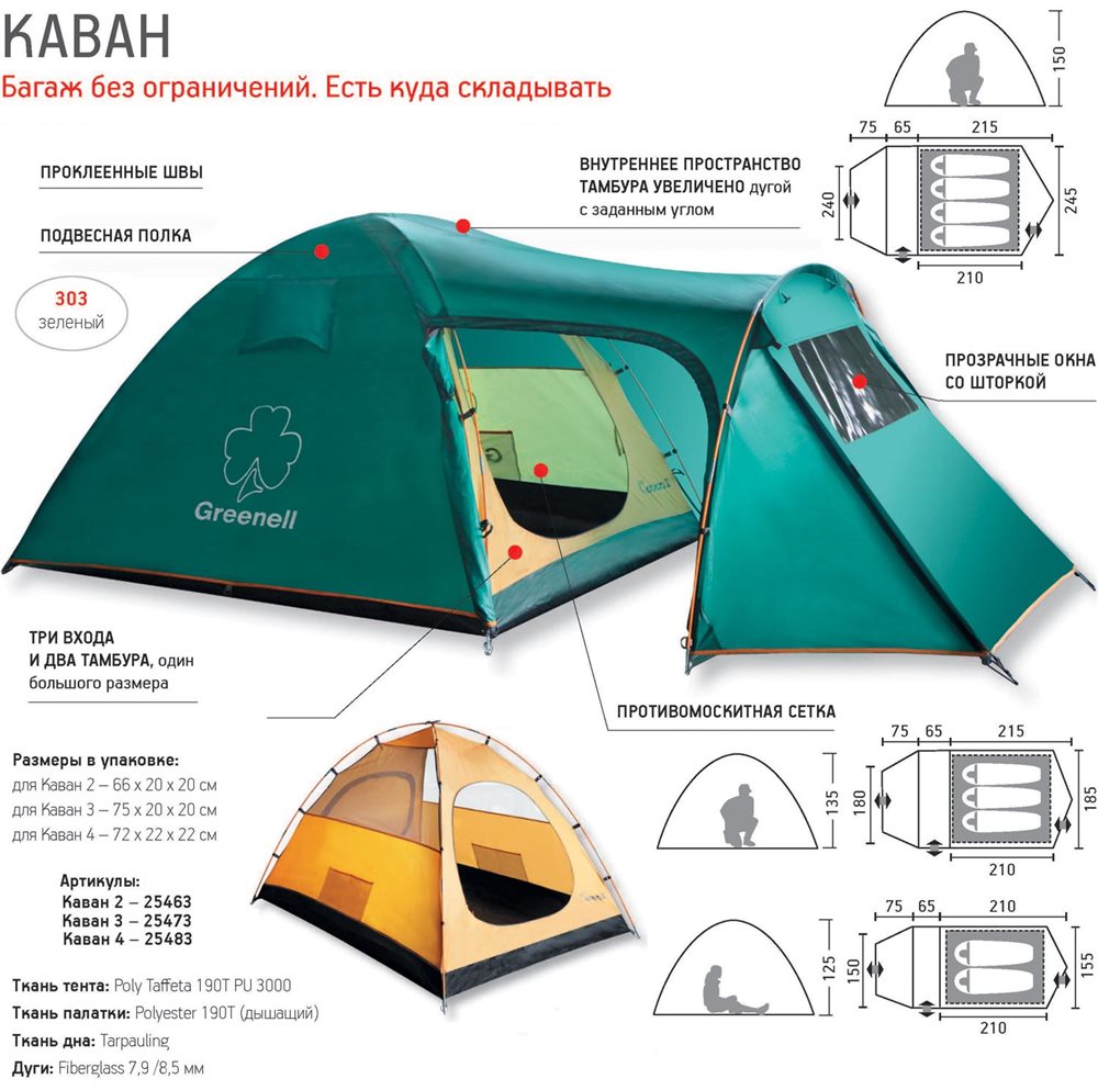 Палатка "Каван 2"