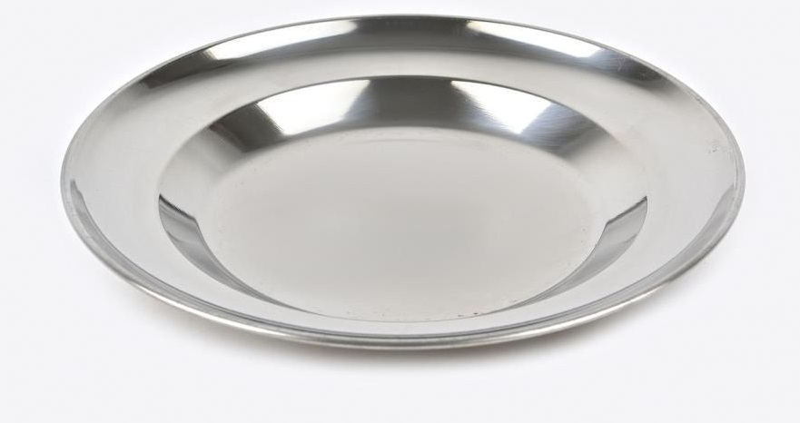 Тарелка нерж. "555" 24см