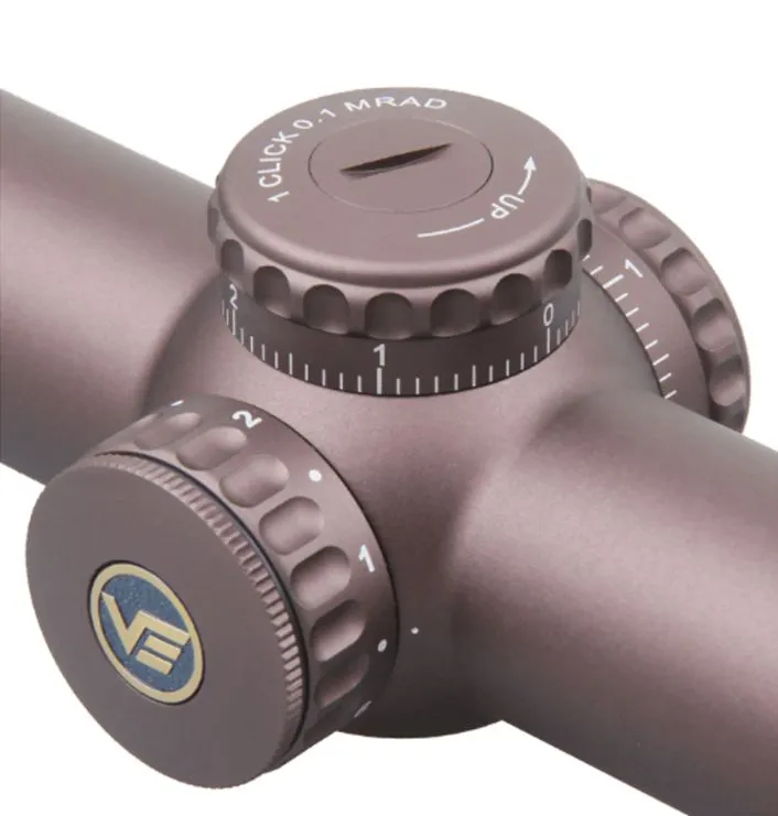 Прицел Optics Continental x6, 1-6*24 (30мм, Coyote Hunt.FDE)